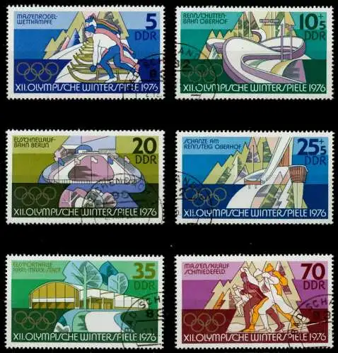 DDR 1975 Nr 2099-2104 gestempelt 699B9E