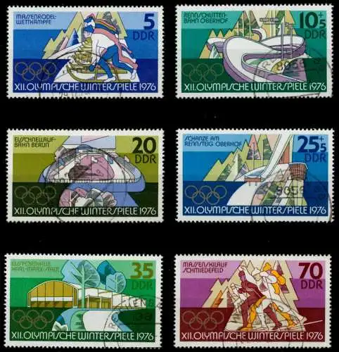 DDR 1975 Nr 2099-2104 gestempelt 699BEE
