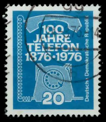 DDR 1976 Nr 2118 gestempelt 69F6AE