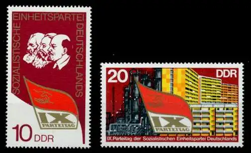 DDR 1976 Nr 2123-2124 postfrisch S0B645A