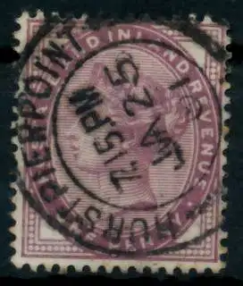 GROSSBRITANNIEN 1840-1901 Nr 65II zentrisch gestempelt 6A1B86