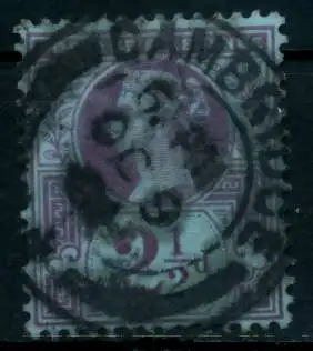 GROSSBRITANNIEN 1840-1901 Nr 89 zentrisch gestempelt 6A1C3E