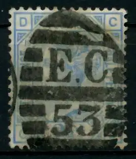 GROSSBRITANNIEN 1840-1901 Nr 51 PL19 gestempelt 69FABE