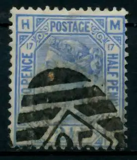 GROSSBRITANNIEN 1840-1901 Nr 51 PL17 gestempelt 6A1B66