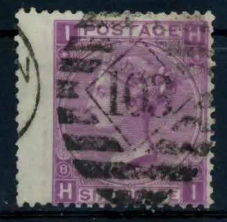 GROSSBRITANNIEN 1840-1901 Nr 30 PL08 gestempelt 6A1CF2