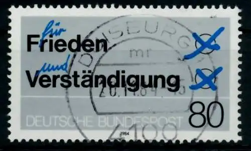 BRD 1984 Nr 1231 zentrisch gestempelt 6A21CA