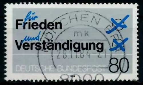 BRD 1984 Nr 1231 zentrisch gestempelt 6A21F6