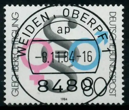 BRD 1984 Nr 1230 zentrisch gestempelt 6A22C2