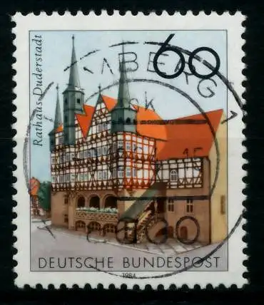 BRD 1984 Nr 1222 zentrisch gestempelt 6A436A