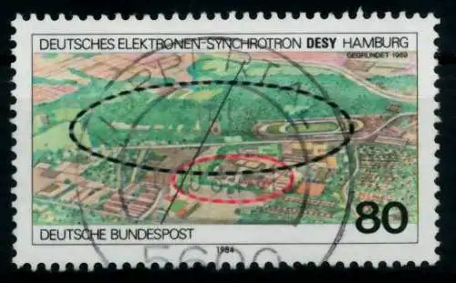 BRD 1984 Nr 1221 zentrisch gestempelt 6A43BE