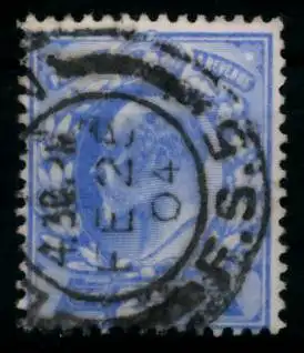 GROSSBRITANNIEN 1902-1911 Nr 107A zentrisch gestempelt 6A4612