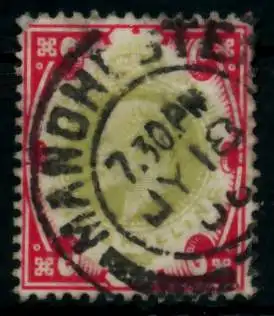 GROSSBRITANNIEN 1902-1911 Nr 114A gestempelt 6A4656
