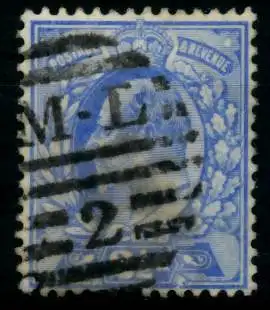 GROSSBRITANNIEN 1902-1911 Nr 107A zentrisch gestempelt 6A4672