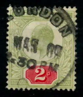 GROSSBRITANNIEN 1902-1911 Nr 106A zentrisch gestempelt 6A471E