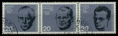 BRD ZD AUS BLOCK 3 Nr 432+433+434 gestempelt 3ER STR 6A48B6