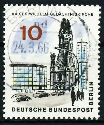 BERLIN 1965 Nr 254 zentrisch gestempelt 636EDE