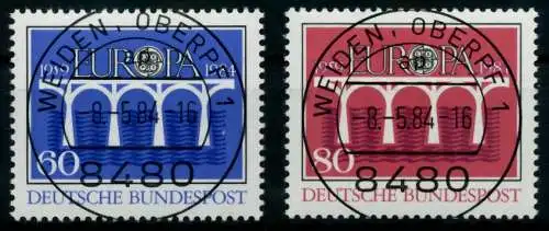 BRD BUND 1984 Nr 1210-1211 zentrisch gestempelt 6A64F2