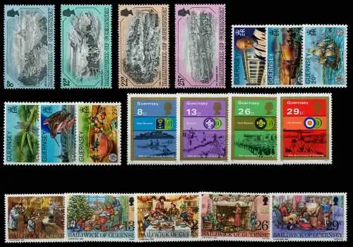 GUERNSEY Nr 241-259 postfrisch JAHRGANG 6A673E