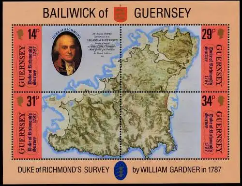 GUERNSEY Block 4 postfrisch S0136E2