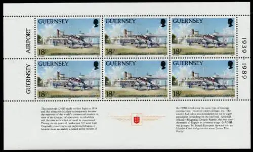 GUERNSEY HEFTCHENBLATT Nr HB 0-453 0-455 0-457 S013742