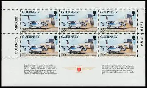 GUERNSEY HEFTCHENBLATT Nr HB 0-453 0-455 0-457 S013742