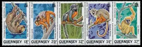 GUERNSEY Nr 465-469 postfrisch 5ER STR 6A67E6