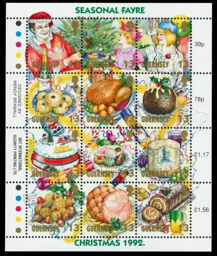 GUERNSEY Nr 578 589KB postfrisch KLEINBG S013842
