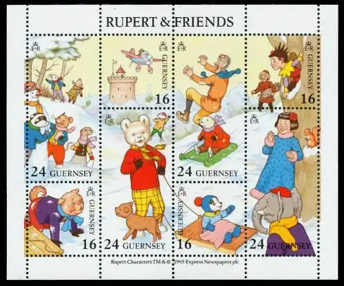 GUERNSEY Nr 590 597KB postfrisch 6A6896