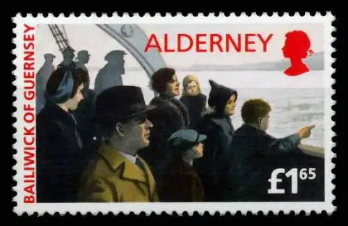 ALDERNEY Nr 89 postfrisch 6A691E