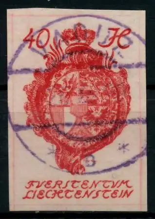 LIECHTENSTEIN 1920 Nr 23 gestempelt 6A8DA6