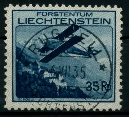 LIECHTENSTEIN 1930 Nr 111 zentrisch gestempelt 6A8DD6