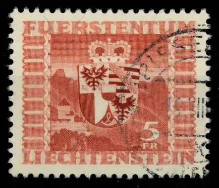 LIECHTENSTEIN 1947 Nr 252 gestempelt 6A8E6A