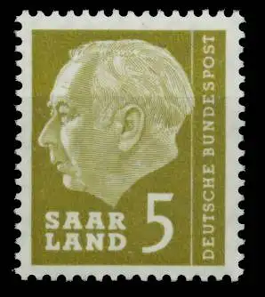 SAAR OPD 1957 Nr 384 postfrisch 6ACFB6