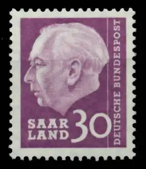 SAAR OPD 1957 Nr 391 postfrisch 6ACFAE