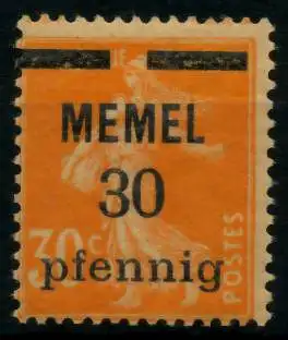 MEMEL 1920 Nr 21x postfrisch 6B51F6