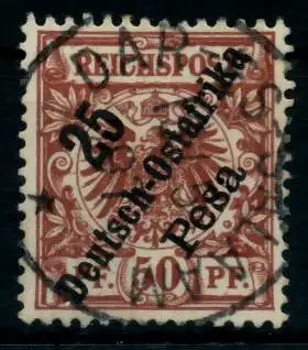 DEUTSCH-OSTAFRIKA DOA Nr 10 zentrisch gestempelt 6B903A