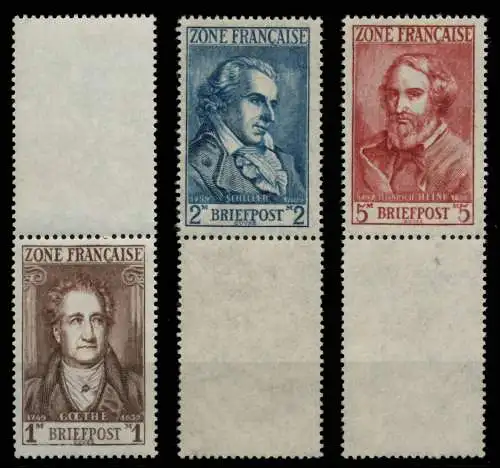 FRANZ. ZONE ALLG. AUSG. Nr 11vL-13vL postfrisch 6B970A