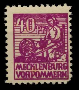 SBZ MECKLBRG VORP. Nr 40yb postfrisch ungebraucht gepr. 6BB8D6