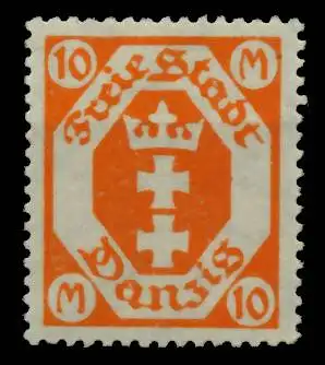 DANZIG 1923 Nr 125YF postfrisch 6BE0F2