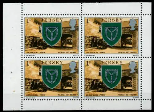 JERSEY HEFTCHENBLATT Nr HB 0-21 Ohne Datum postfrisch H 6C173A