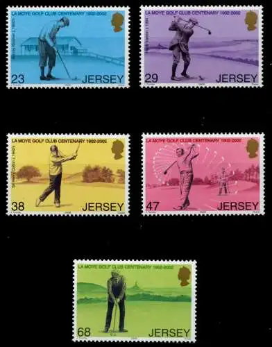 JERSEY Nr 1023-1027 postfrisch S013B4A