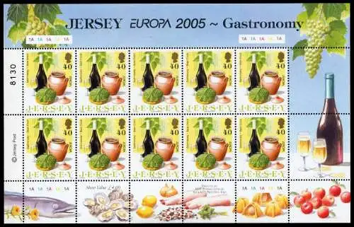 JERSEY Nr 1171KB postfrisch KLEINBG S013AFE