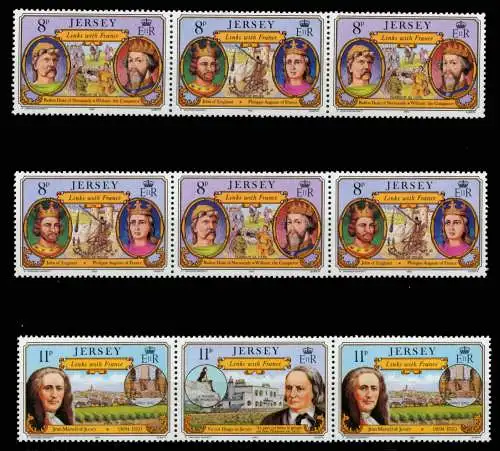 JERSEY Nr 282ZD-288ZD postfrisch 6C17FE