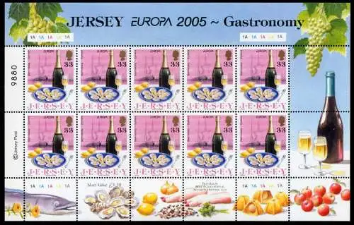 JERSEY Nr 1170KB postfrisch KLEINBG S013AFA