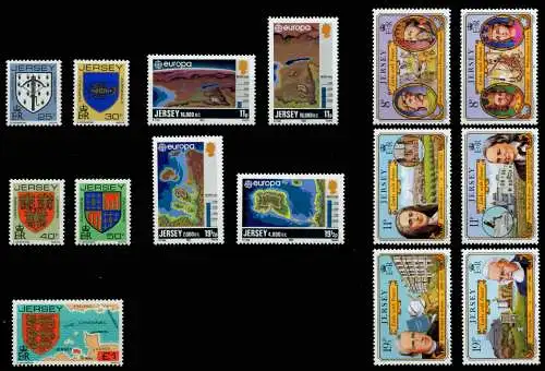 JERSEY Nr 273-292 postfrisch JAHRGANG S013E5E