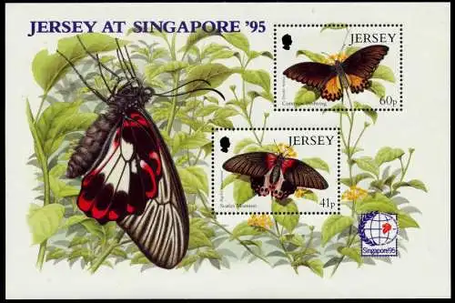 JERSEY Block 11 postfrisch S01479E