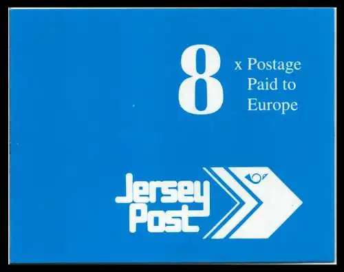 JERSEY MARKENHEFTCHEN Nr MH 05 postfrisch S00B4FA