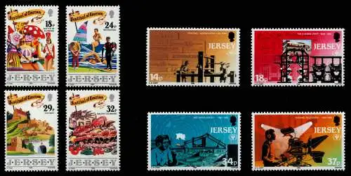 JERSEY Nr 501-532 postfrisch JAHRGANG S01469A