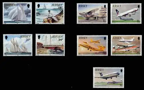 JERSEY Nr 396-424 postfrisch JAHRGANG S014686