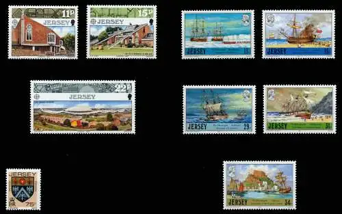 JERSEY Nr 396-424 postfrisch JAHRGANG S014686